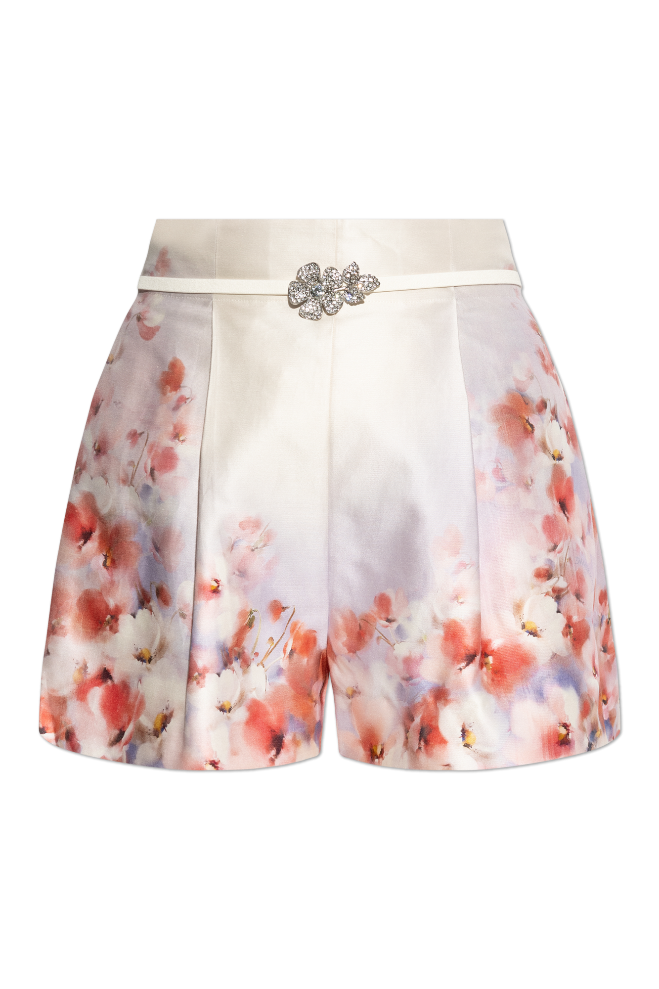ショートパンツ Zimmermann SS25 Zimmermann Shorts (2355AR251 SCAFLO) Zimmermann Shorts with floral pattern | Women's Clothing